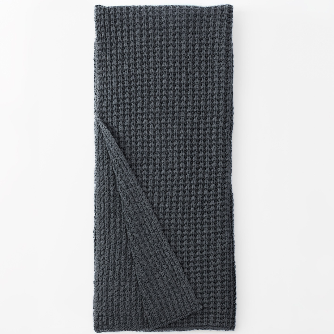 Mason Throw - Steel Blue