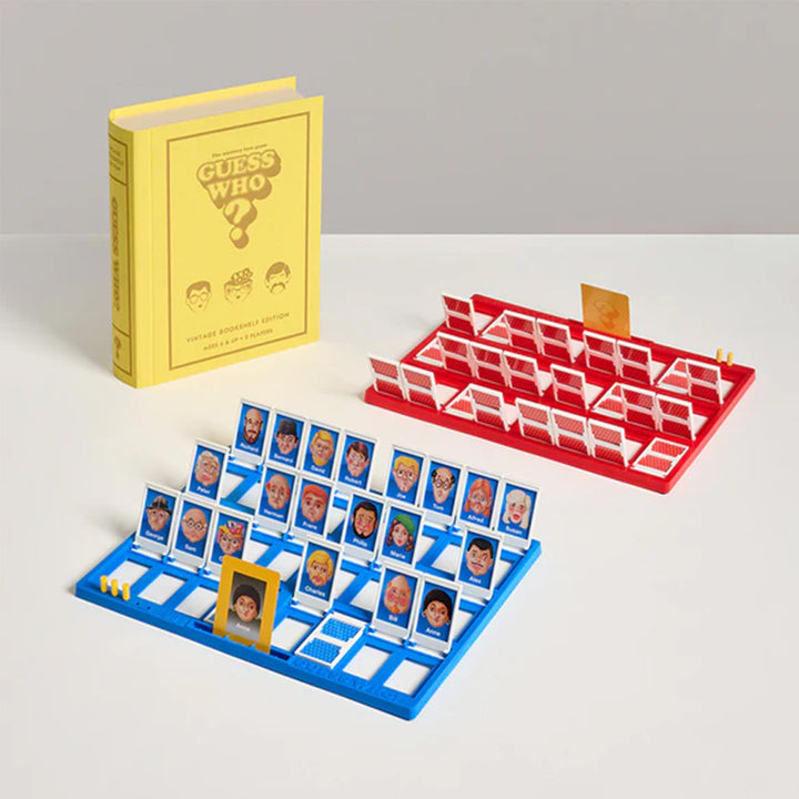 Vintage Bookshelf Board Game - Guess Who?