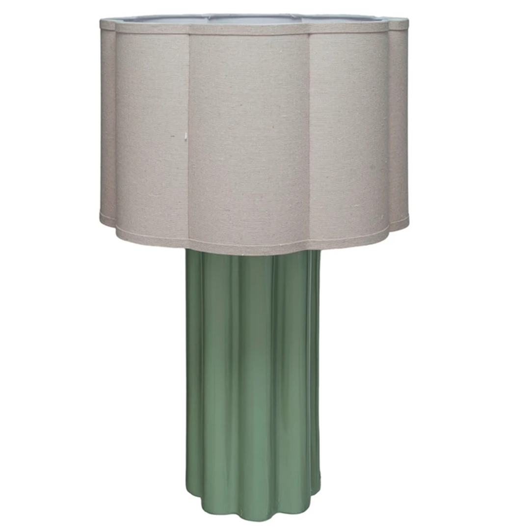 Fluted Table Lamp