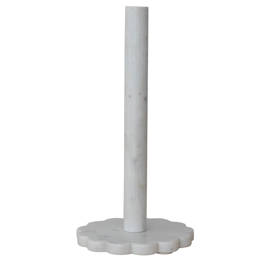 Marble Paper Towel Holder