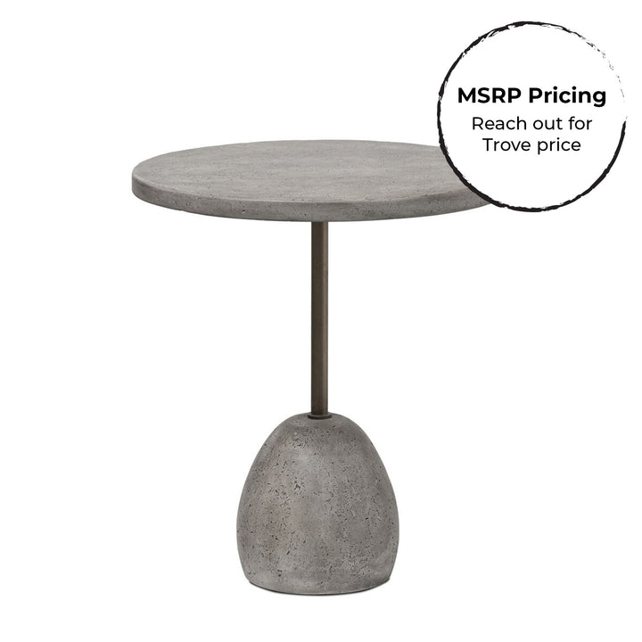 Emens Outdoor End Table