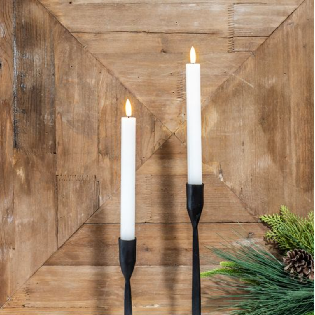 LED Taper Candle S/2