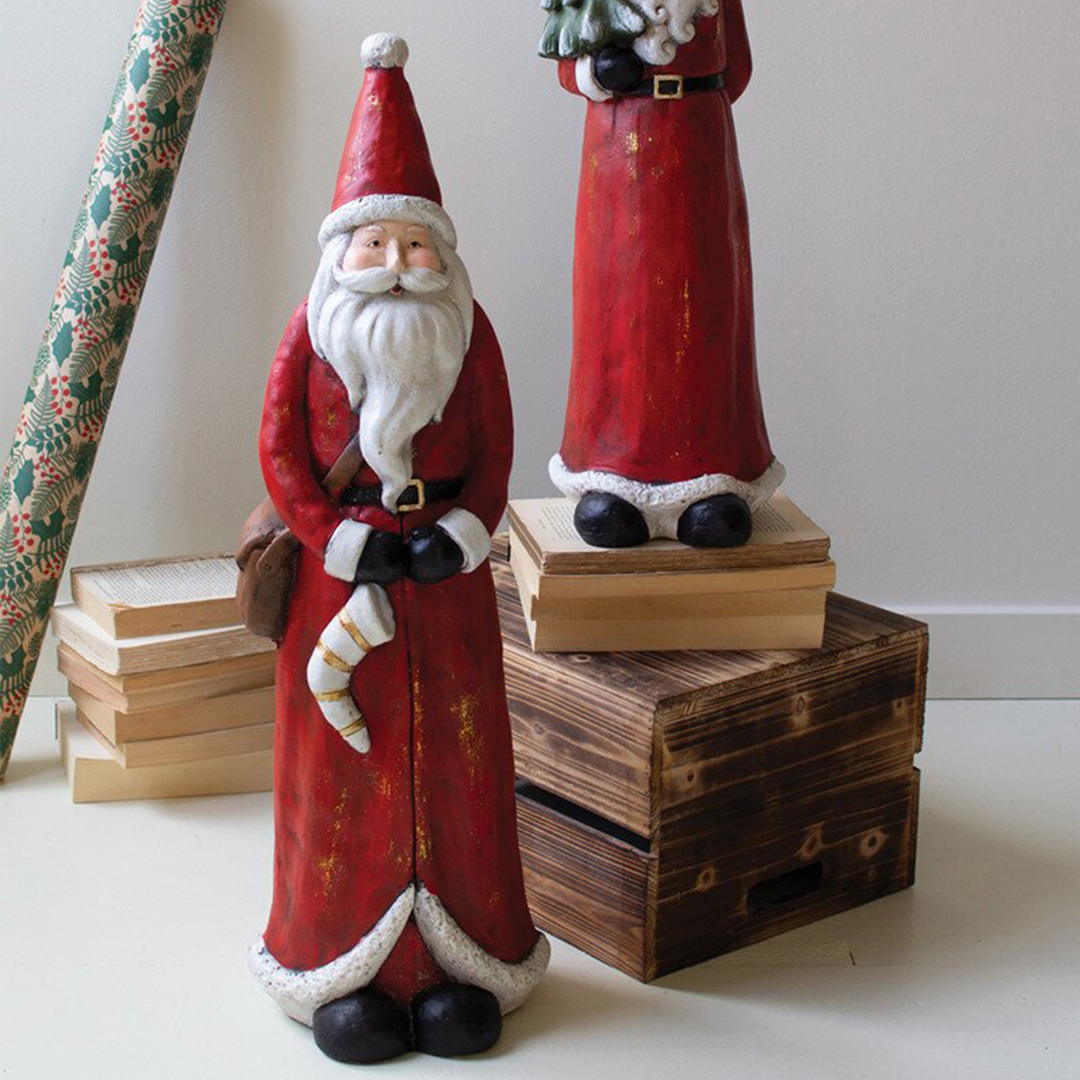 Santa w/ Tree and Stocking