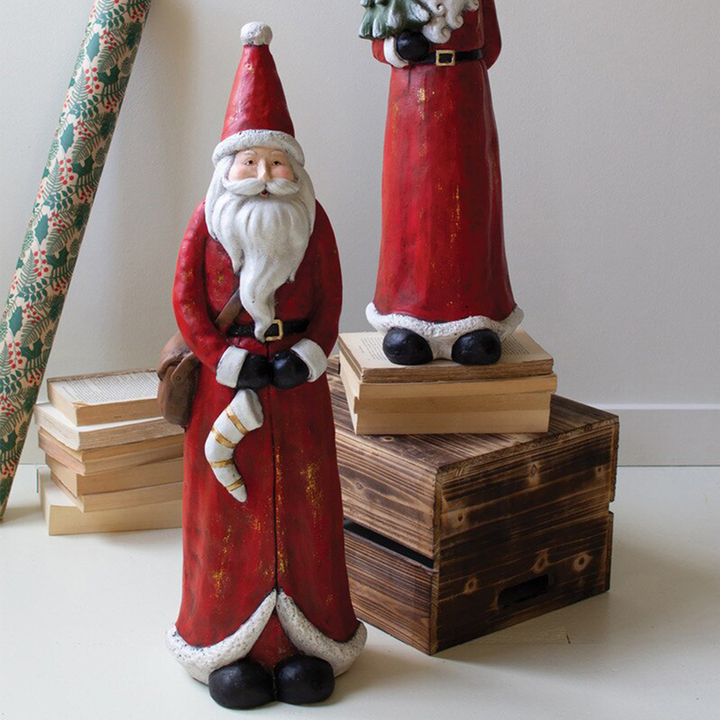Santa w/ Tree and Stocking