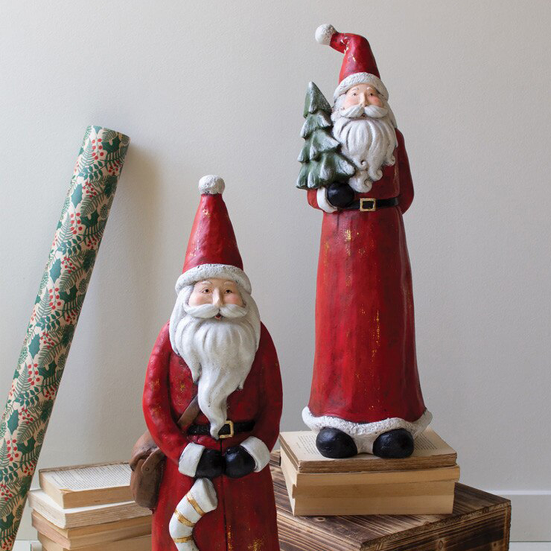 Santa w/ Tree and Stocking