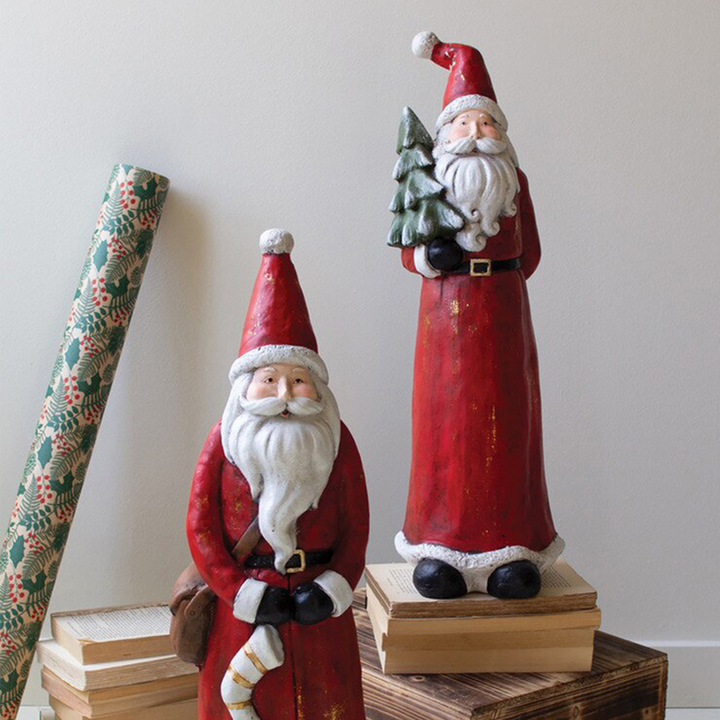 Santa w/ Tree and Stocking