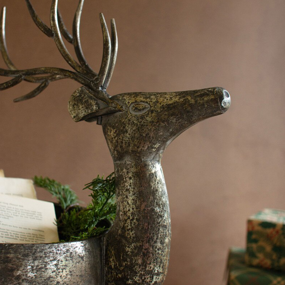 Reindeer Planter