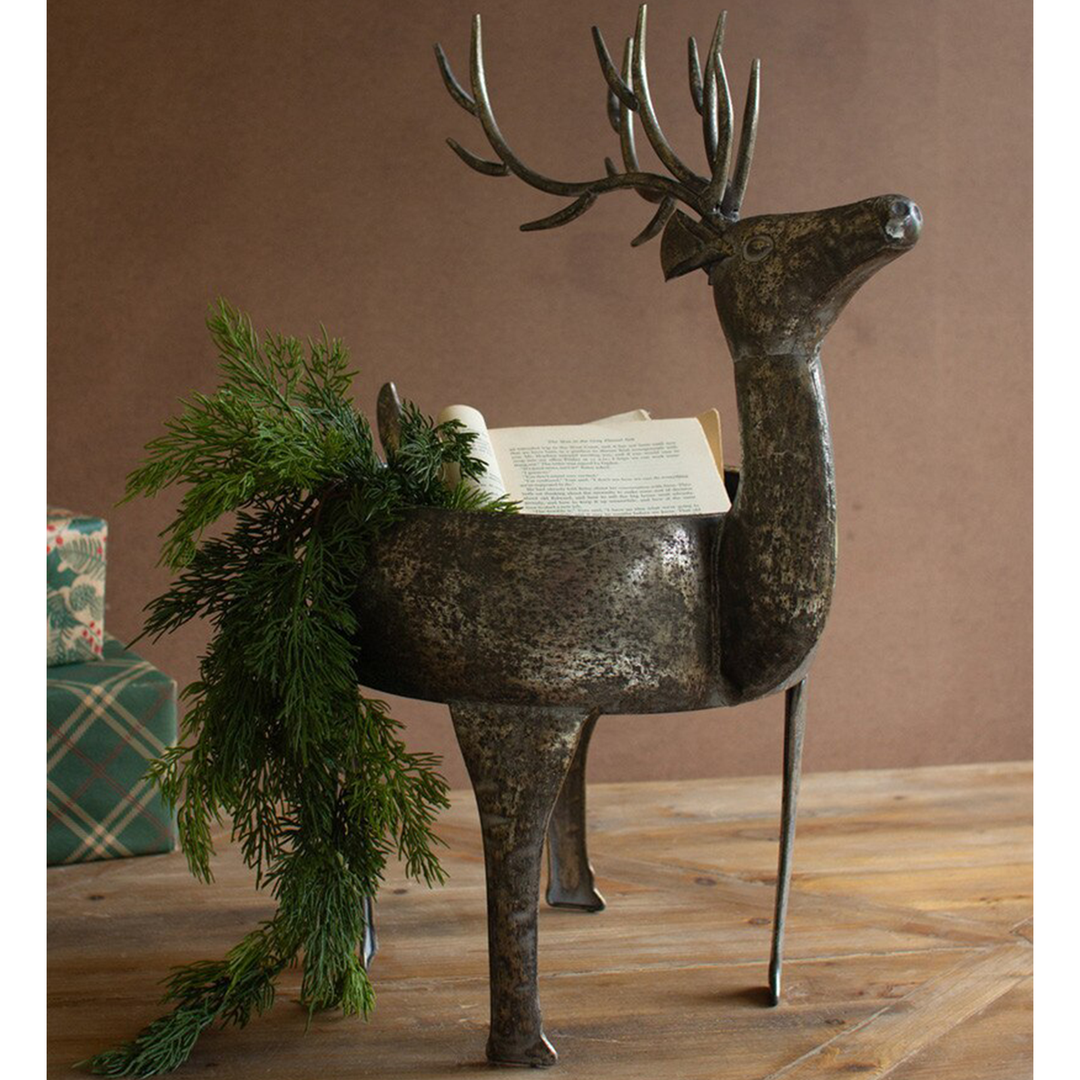 Reindeer Planter