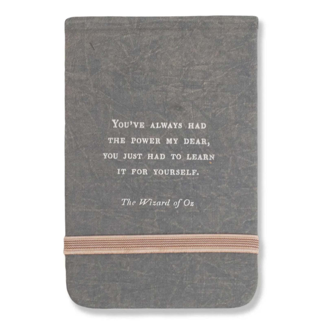 Fabric Notebook - The Wizard of Oz