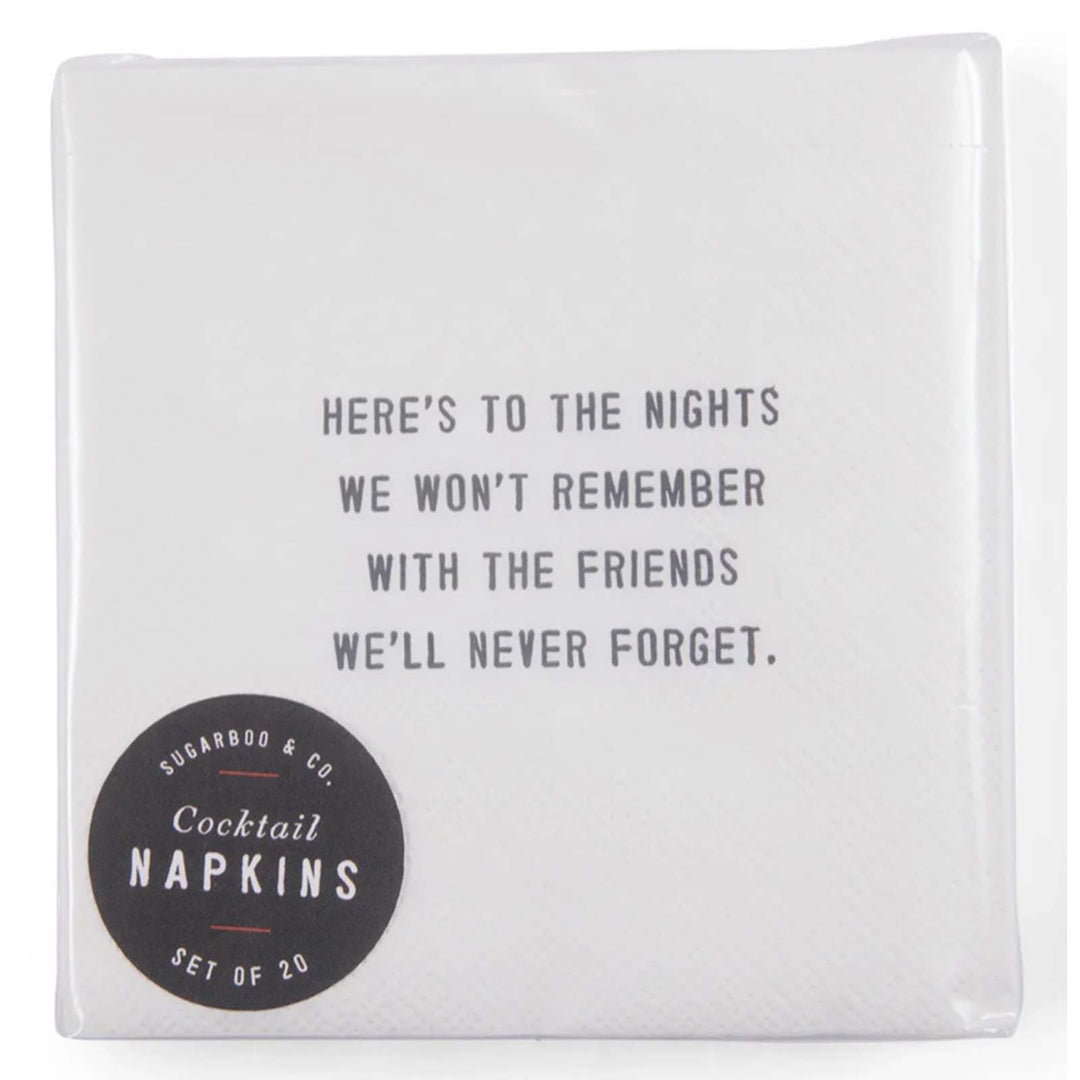 Napkin - Here's To The Nights