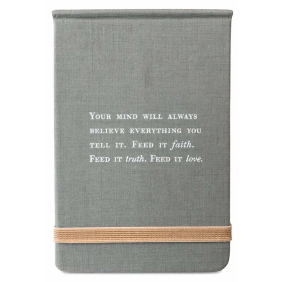 Fabric Notebook - Faith, Truth & Love