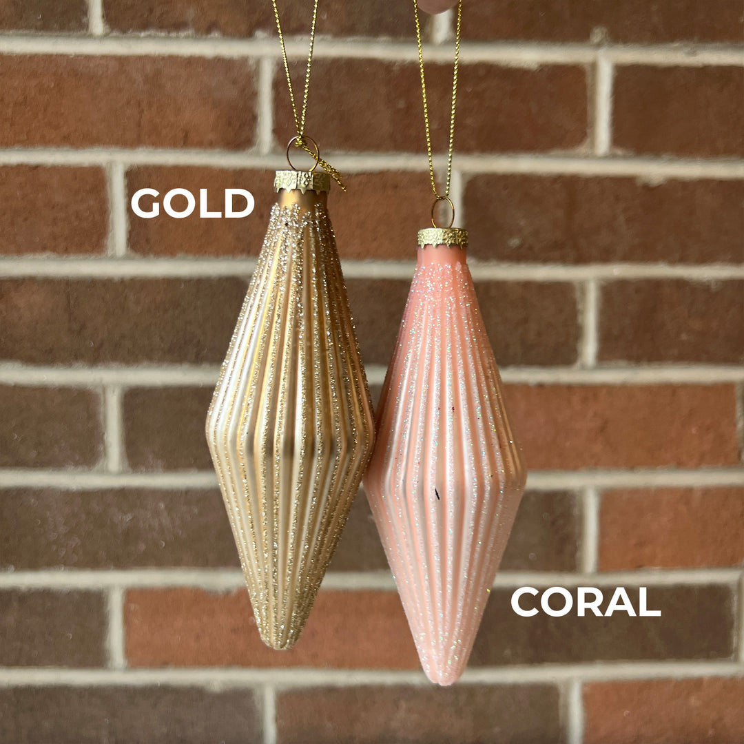 Ribbed Ornament
