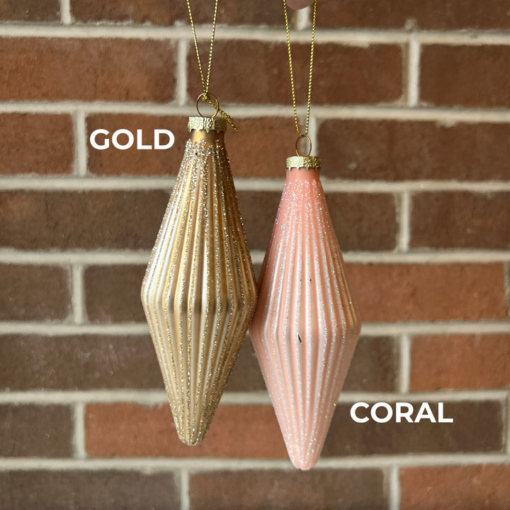 Ribbed Ornament