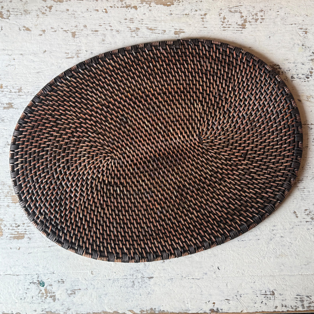 Woven Rattan Placemat