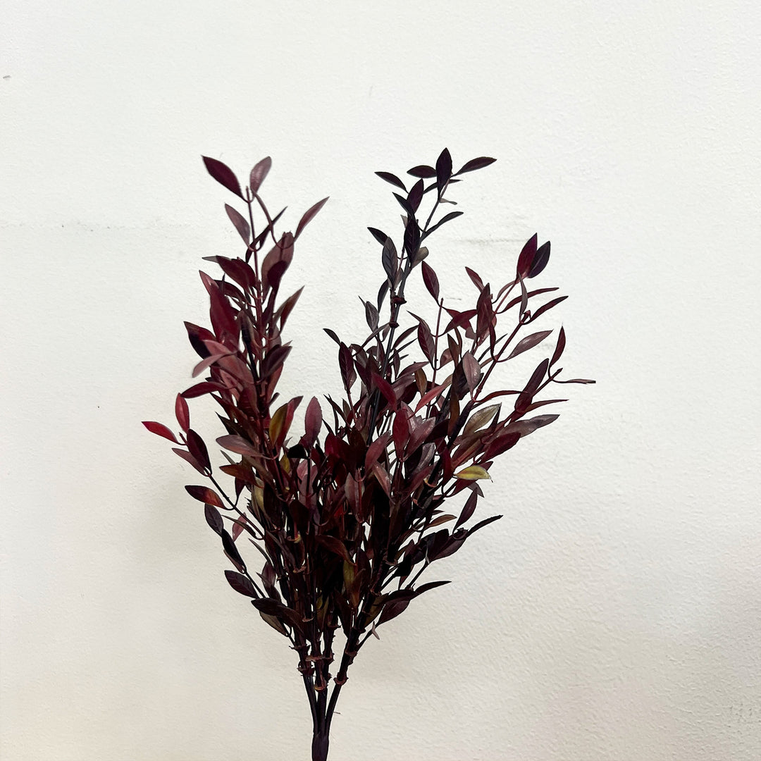 Willow Leaf Spray - Plum
