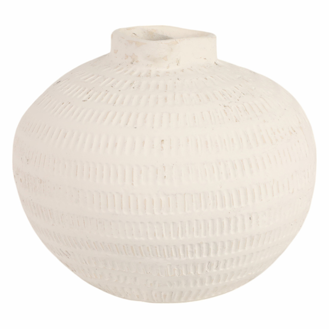10" Vase - White