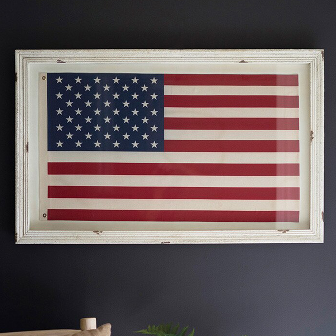 Framed American Flag