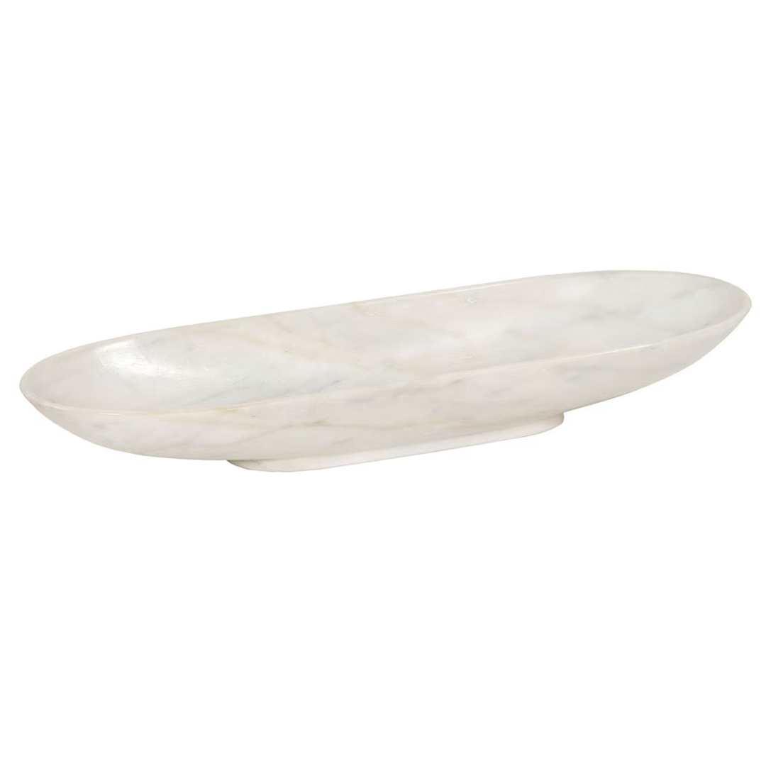 Marble Bowl, White