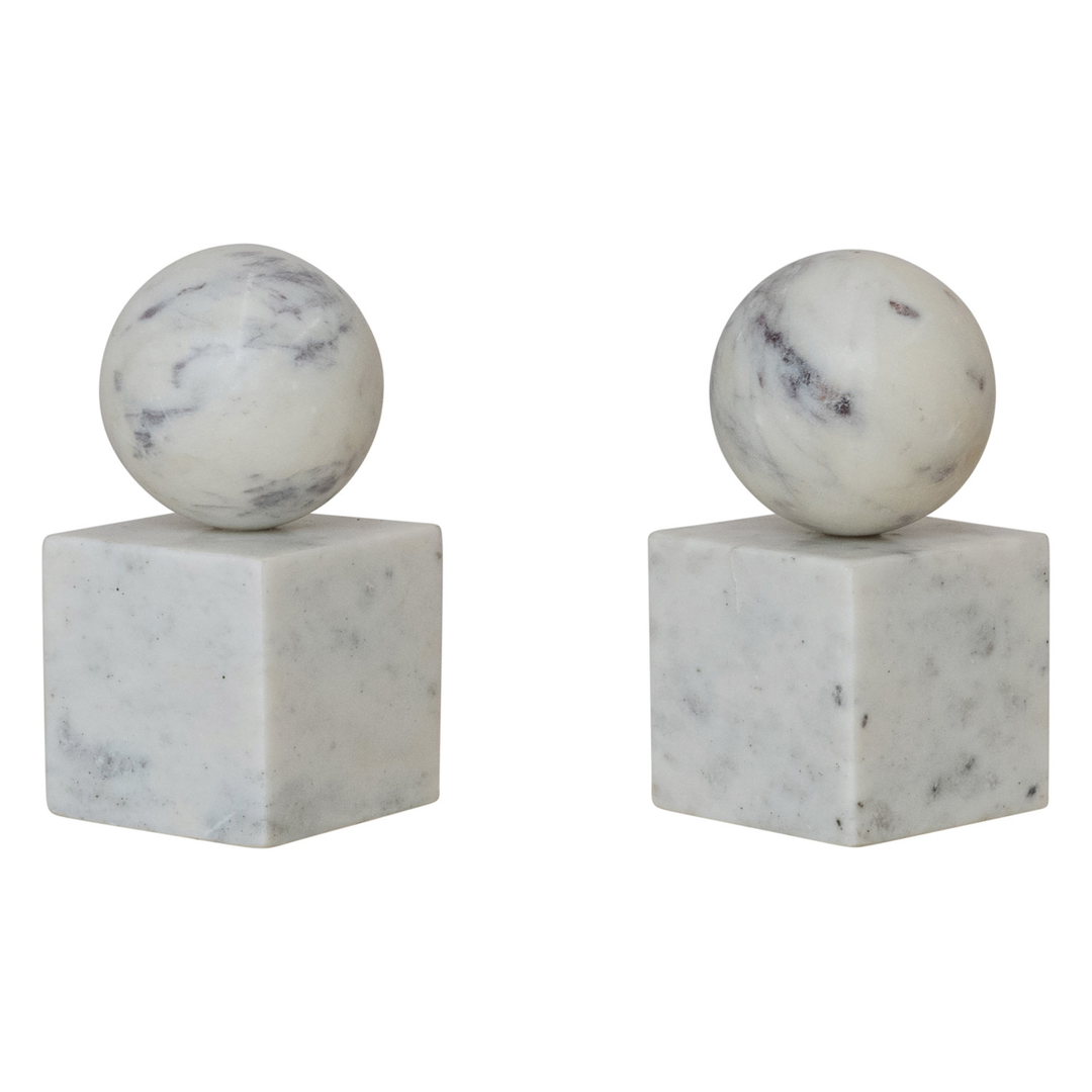 Marble Bookend