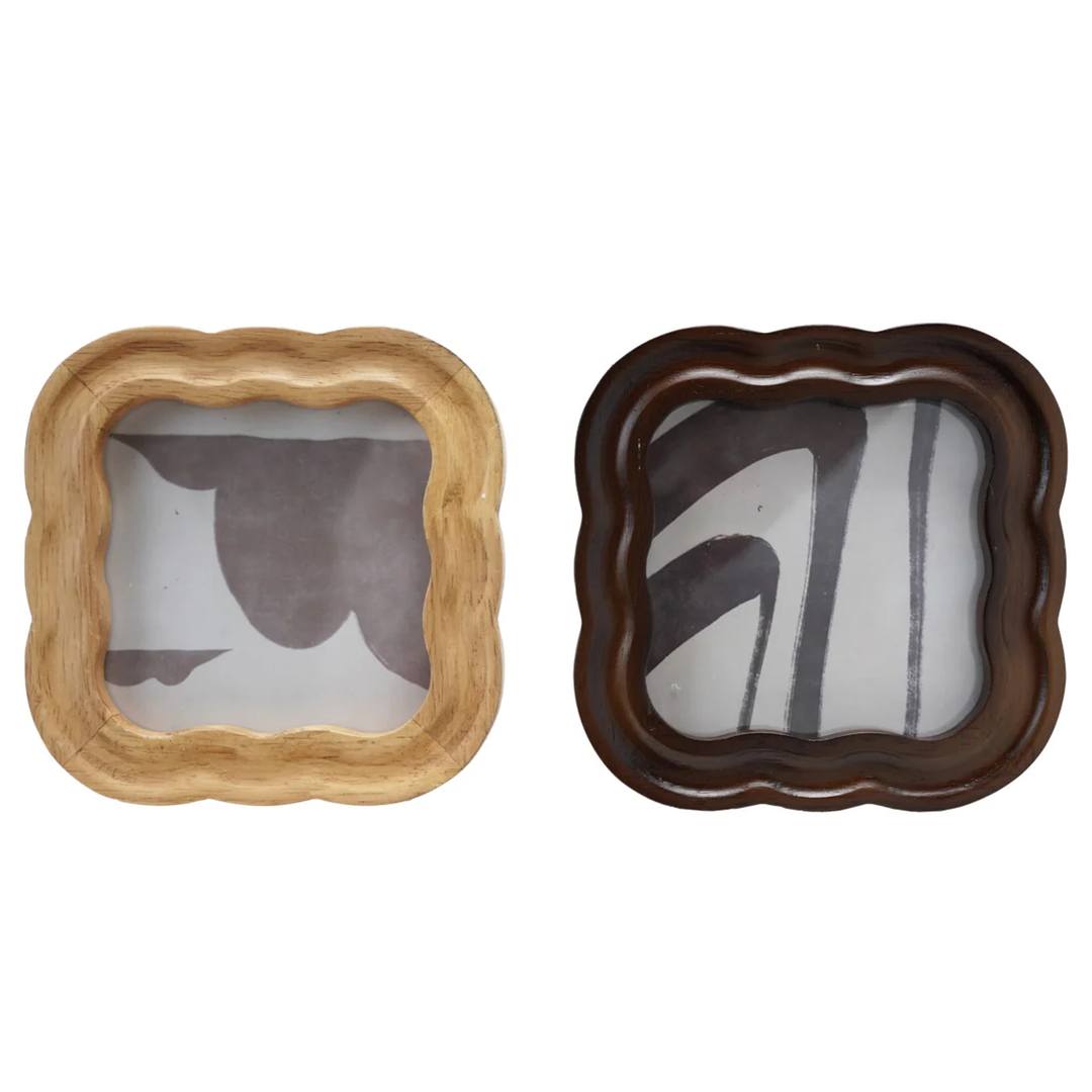 4" x 4" Scalloped Frame