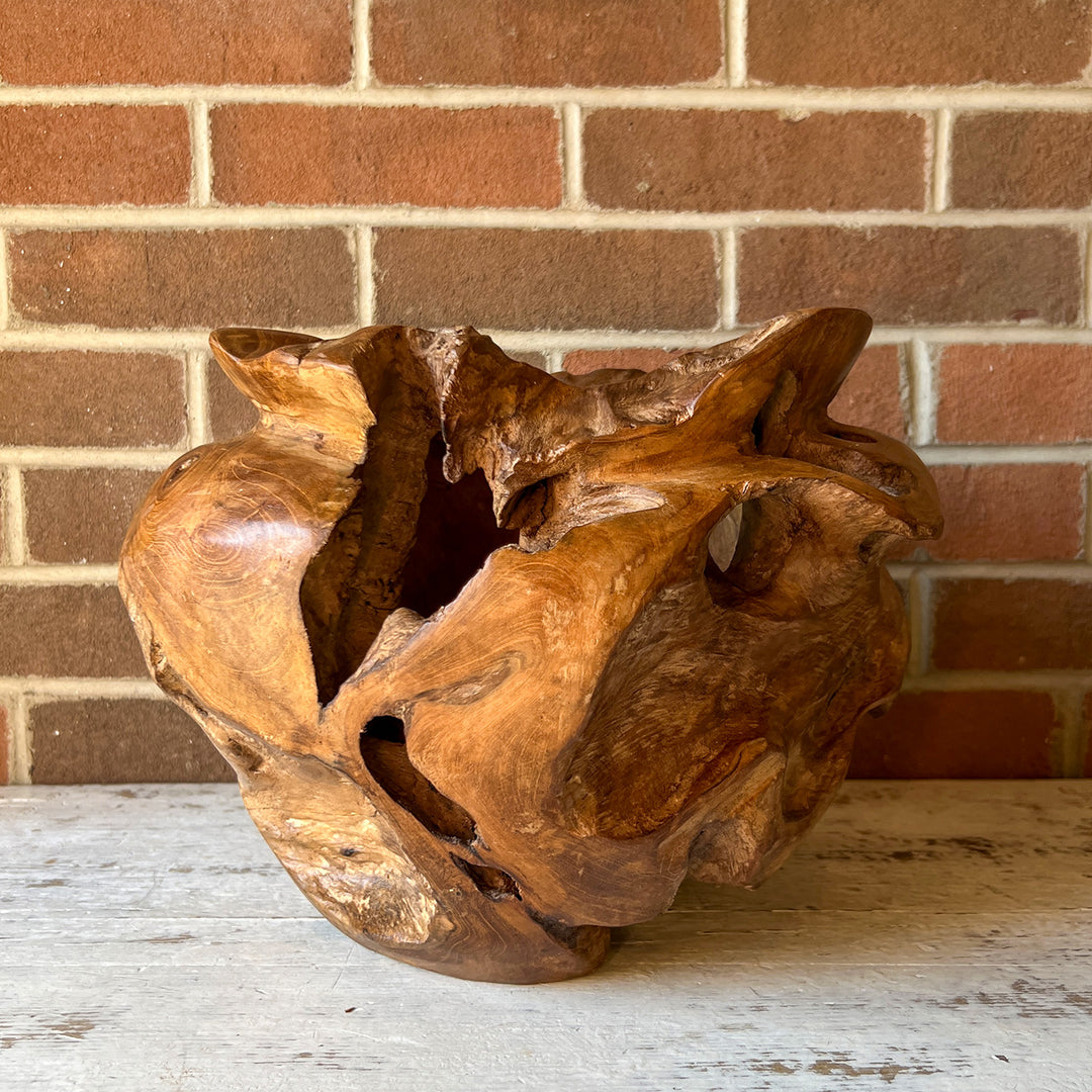 Teakwood Urn