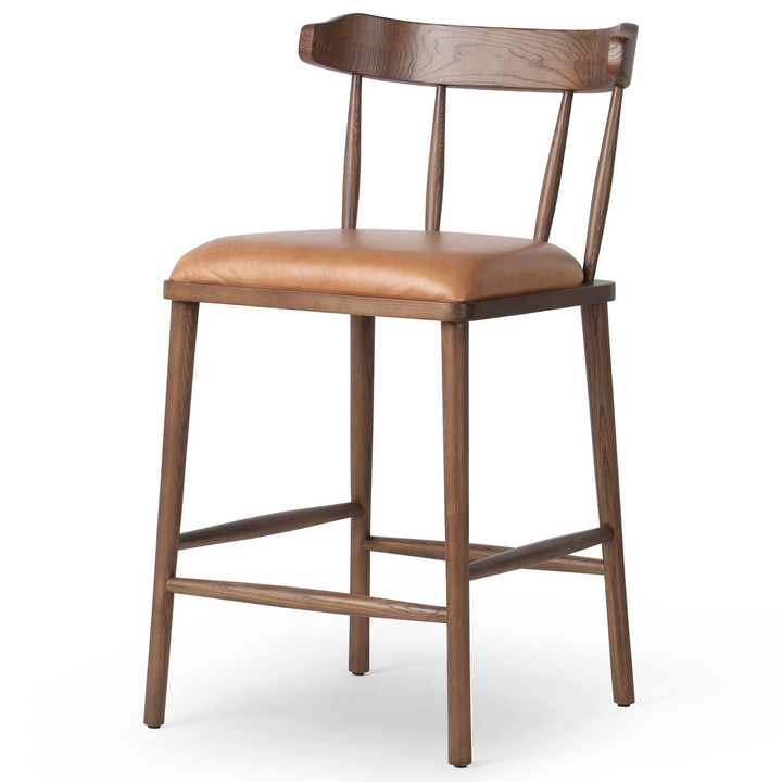 Colter Leather Stool