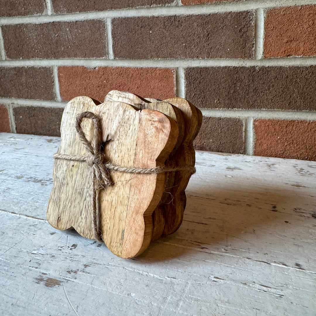 S/4 Wood Coasters