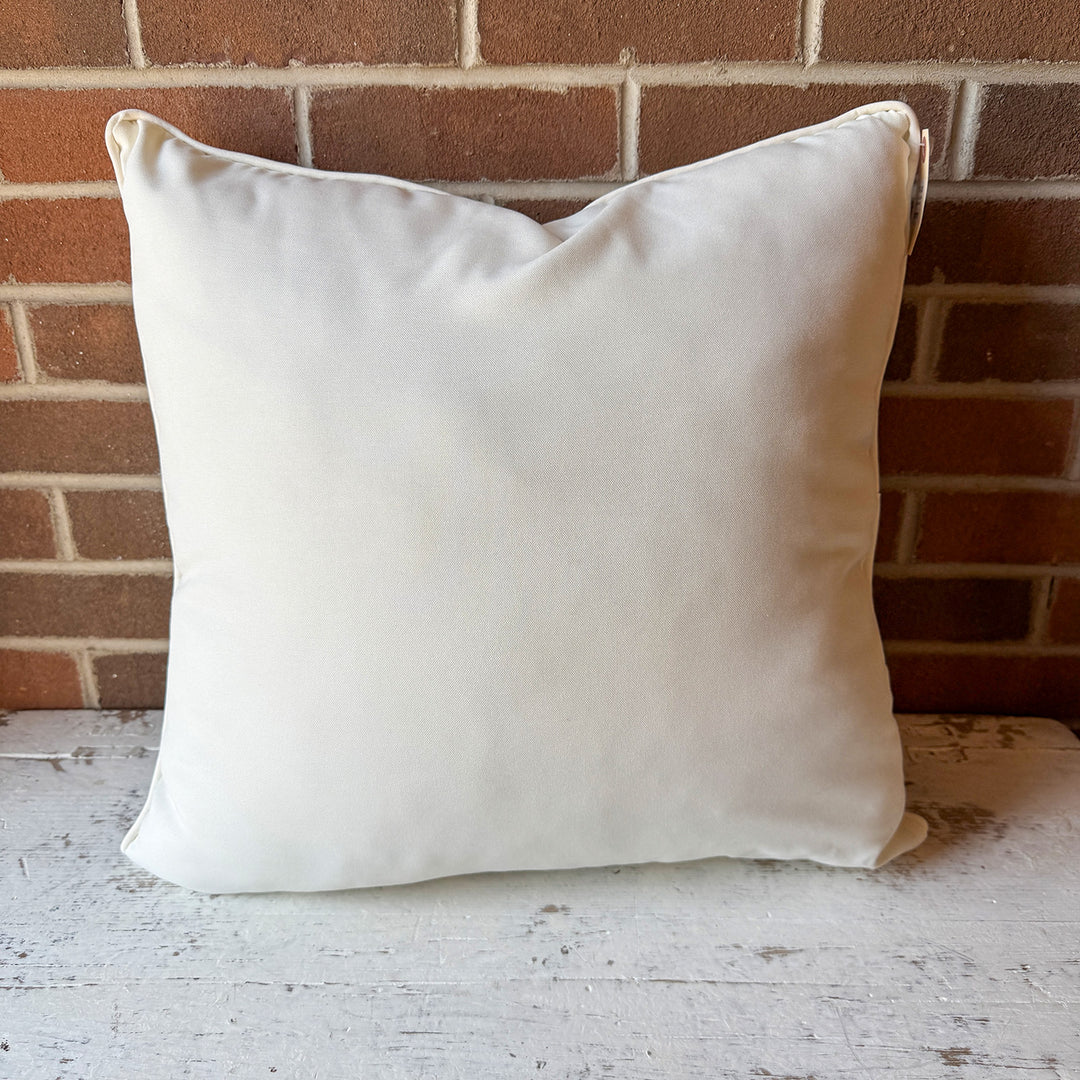 20x20 Outdoor Pillow, Ivory