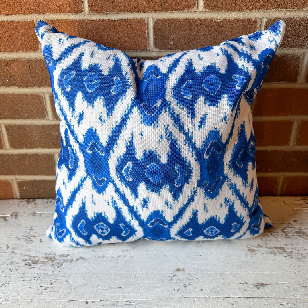 18x18 Outdoor Pillow, Blue