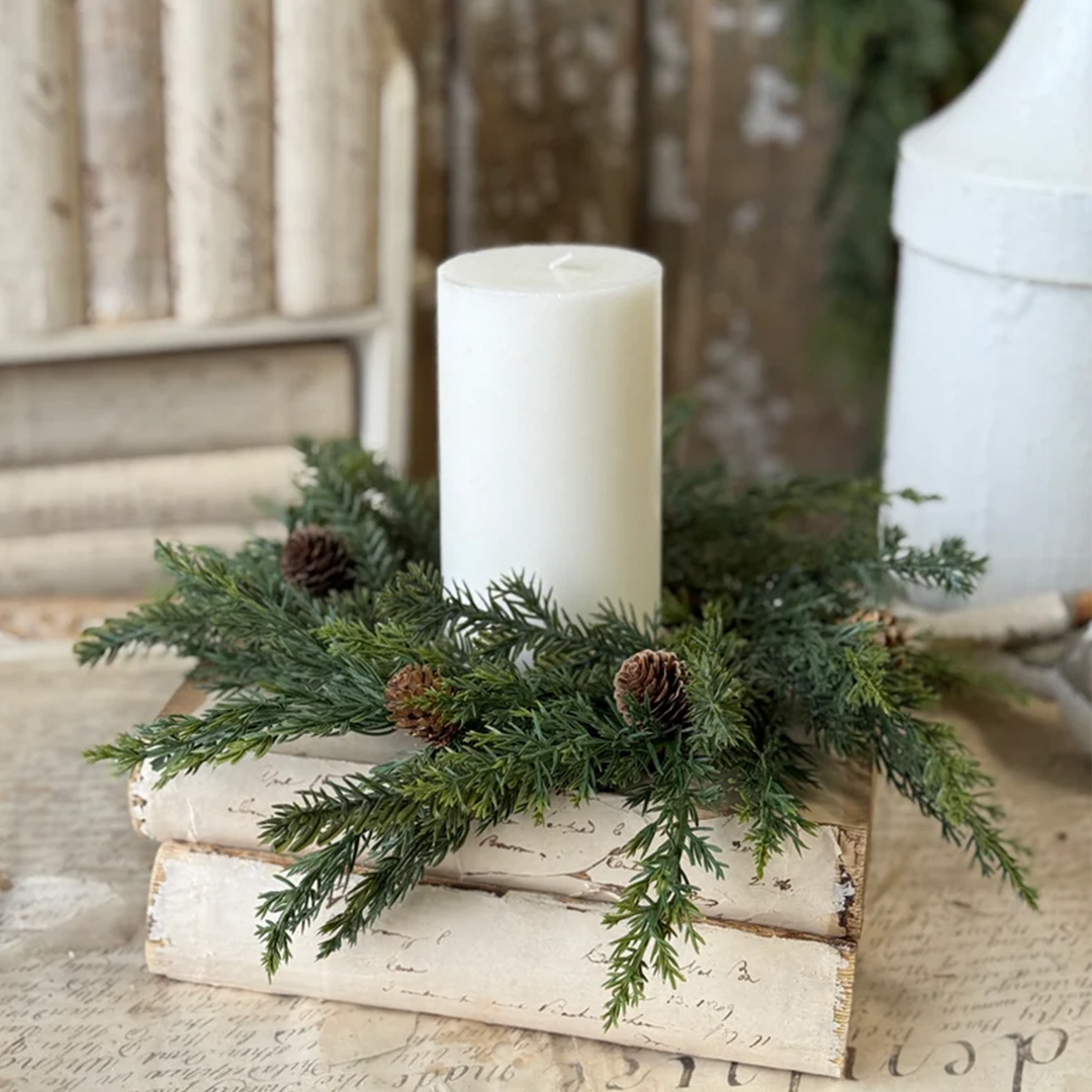 Juniper Candle Ring