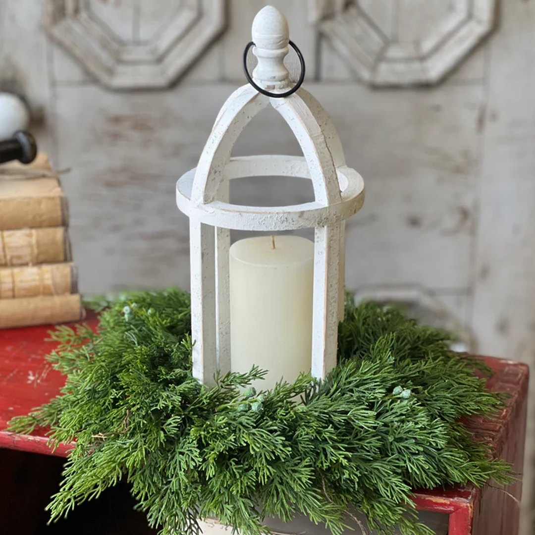 Cedar Candle Ring