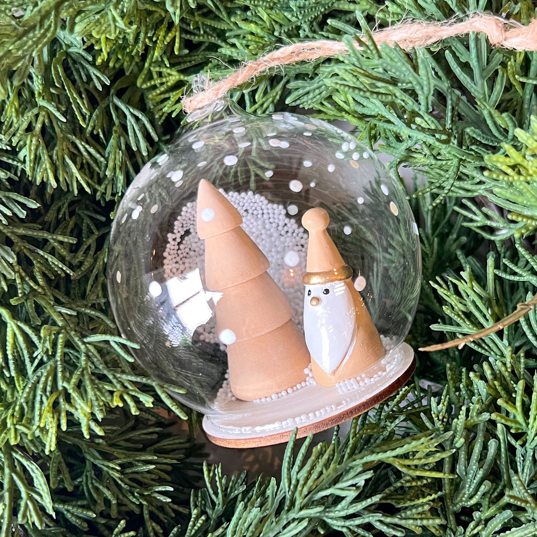 Snow Globe Ornament