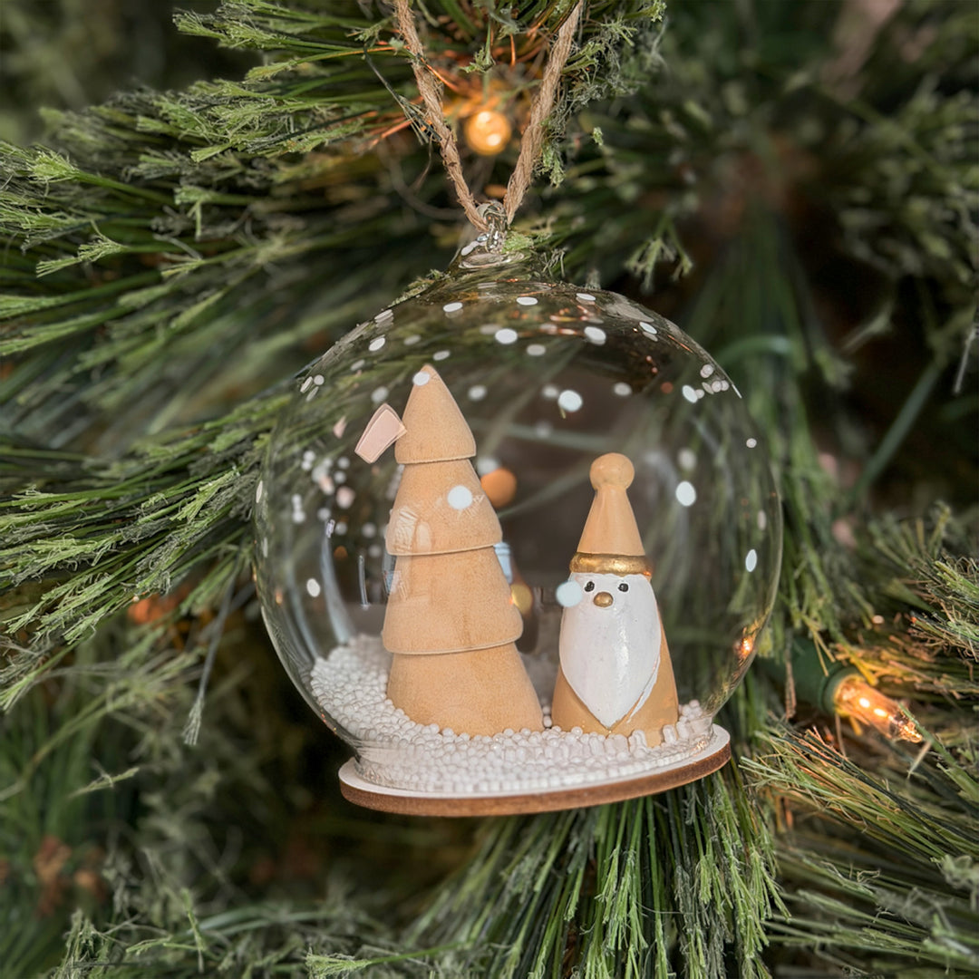Snow Globe Ornament