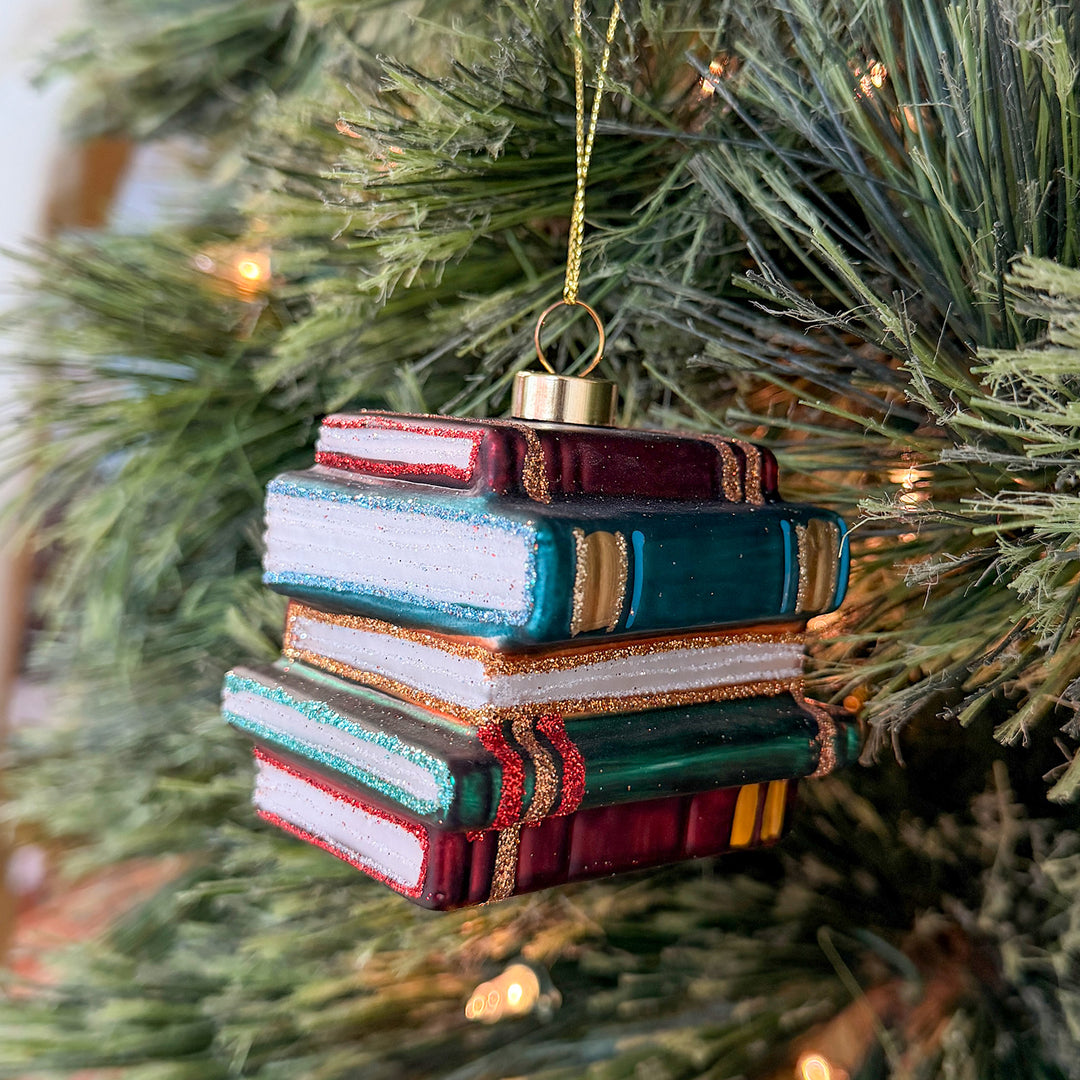 Book Stack Ornament