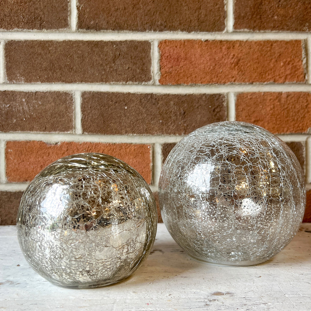 Silver LED Sphere