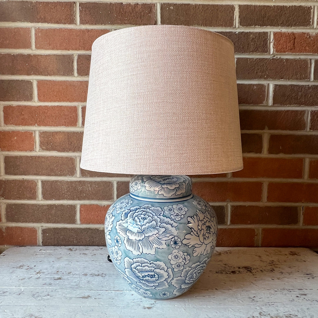 20" Blue Lamp