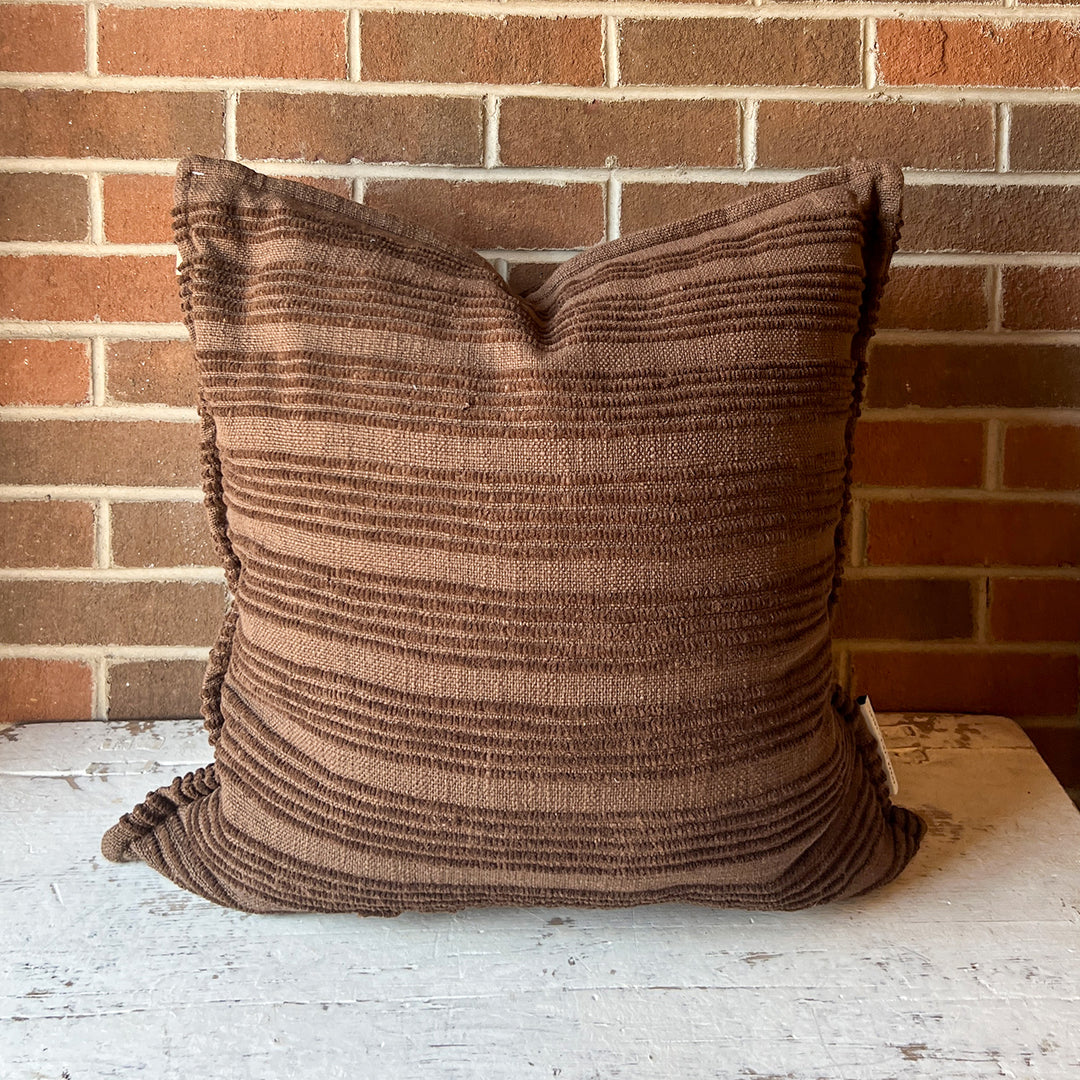 22 x 22 Pillow, Brown