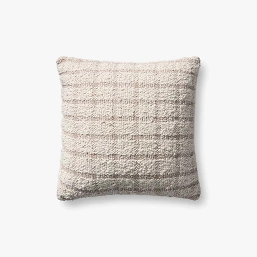 18 x 18 Pillow, Ivory/Natural
