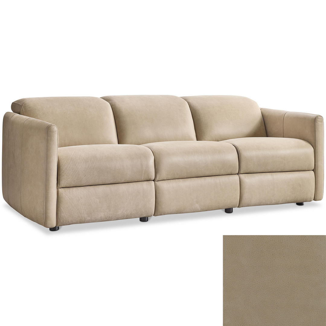 Sierra 89.25" Leather Motion Sofa
