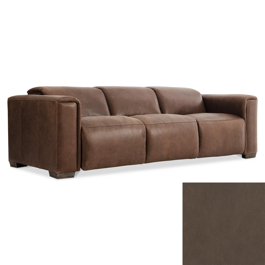Billings 96" Leather Motion Sofa