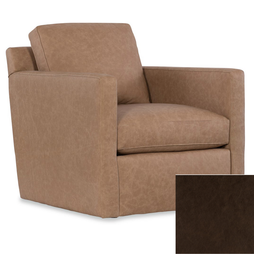 Letto Leather Swivel Chair