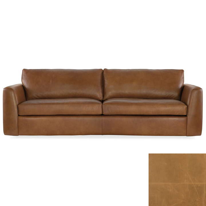 Regal 98" Leather Sofa