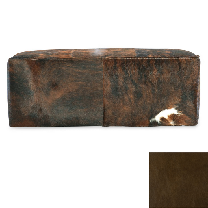 Arlo 49" Leather Ottoman