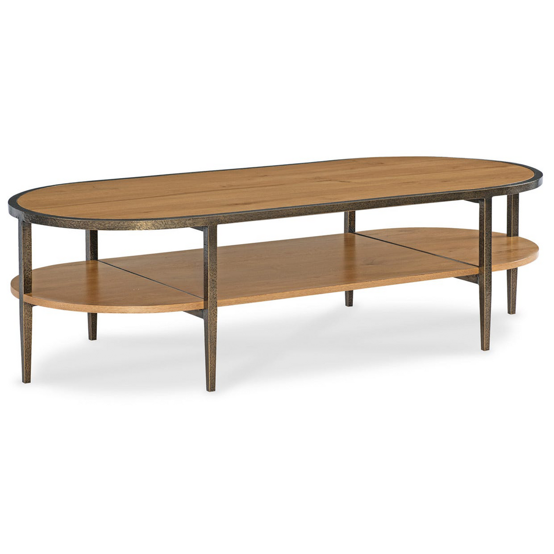 Cashiers 64" Oval Cocktail Table