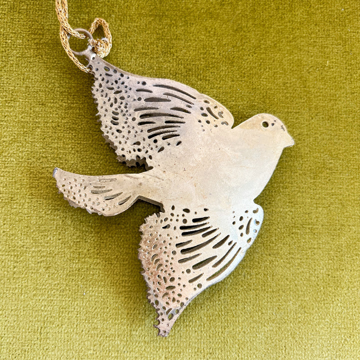 Metal Bird Ornament