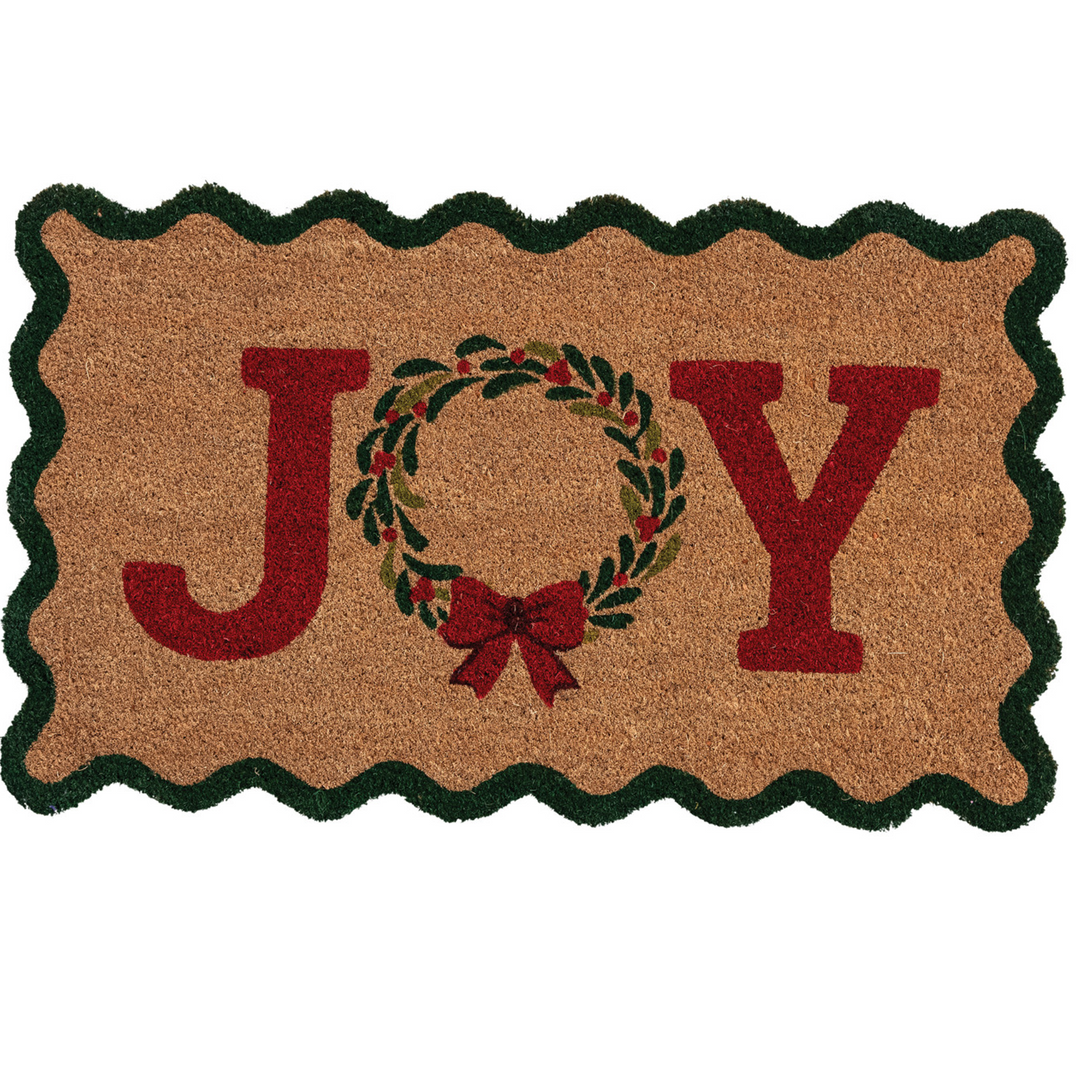 "Joy" Doormat