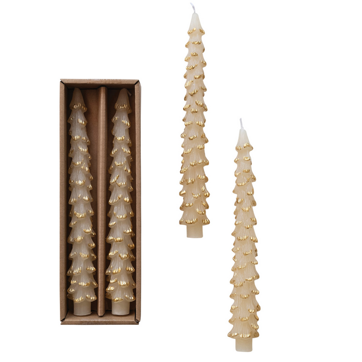 Gold Tree Candles