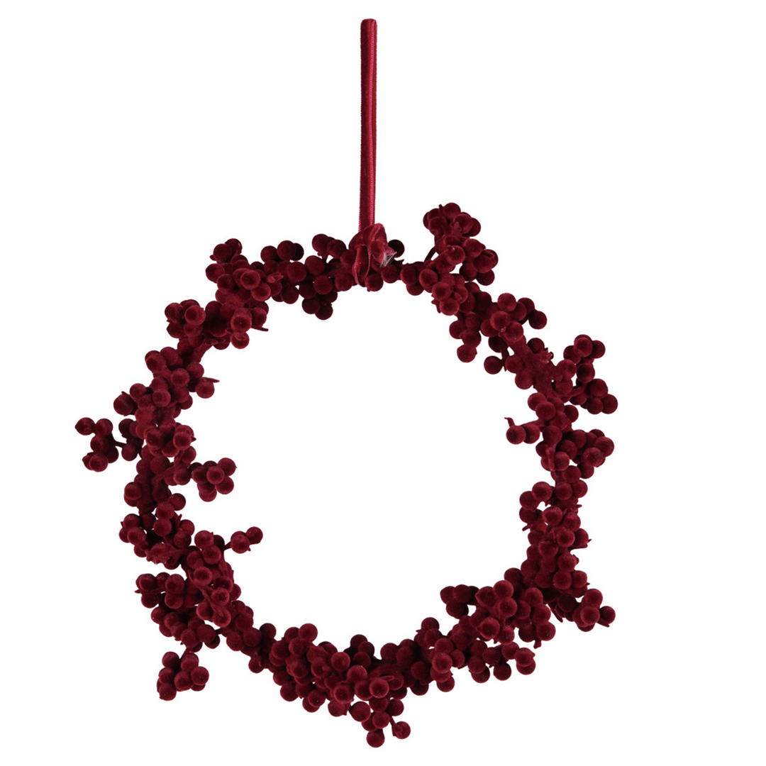 Wreath - Burgundy