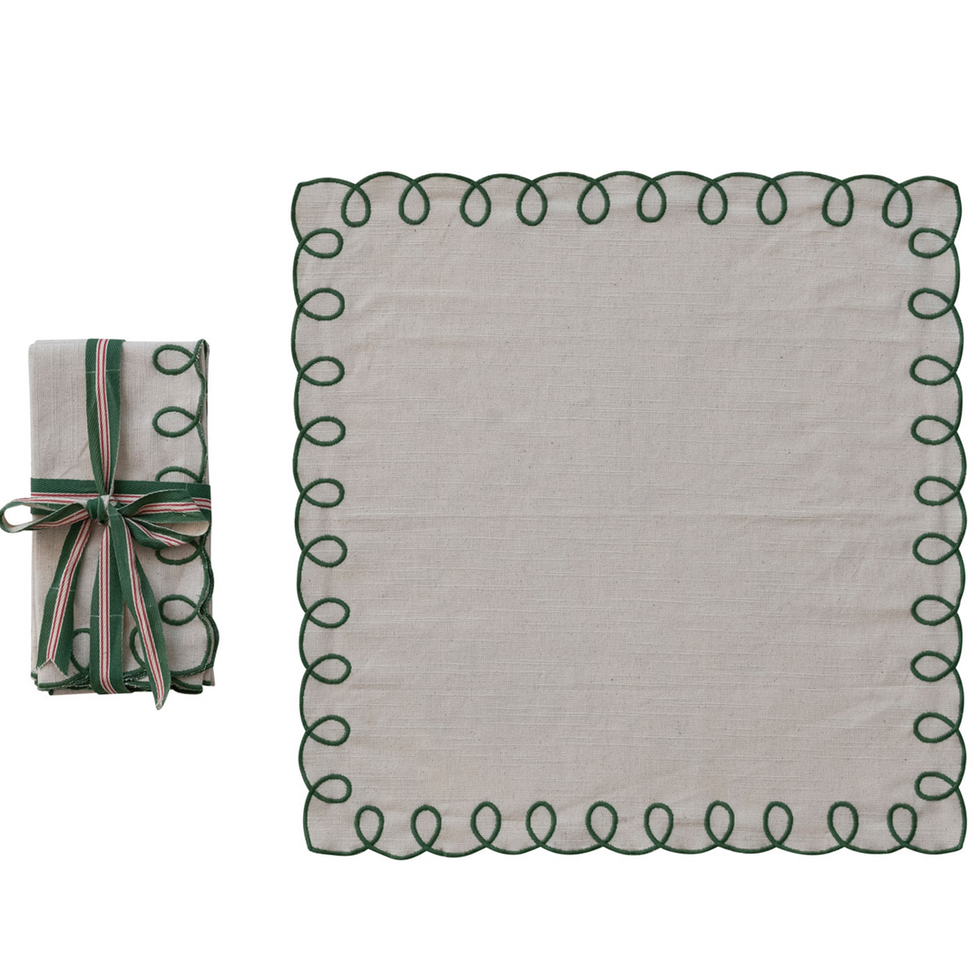 Scalloped Napkins