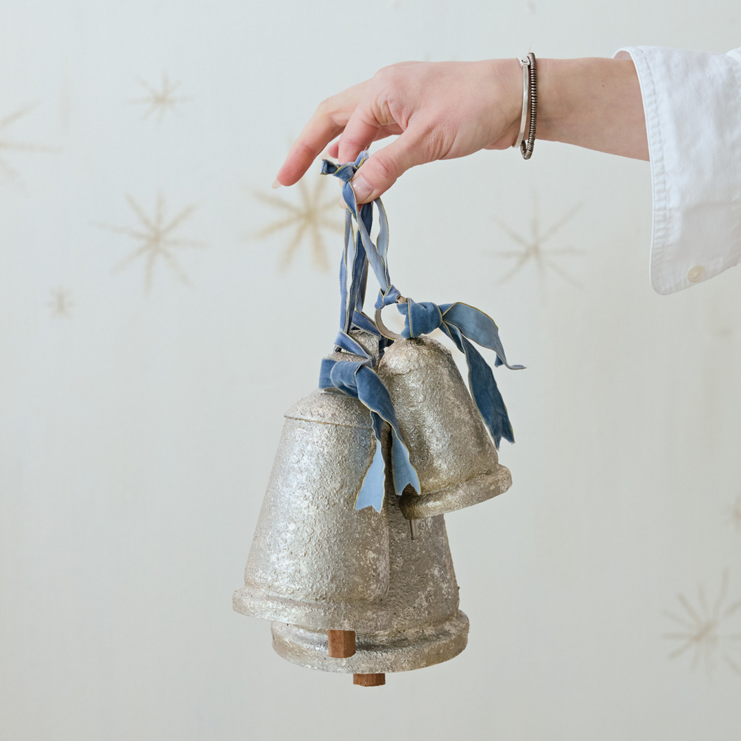 Bell w/ Blue Ribbon